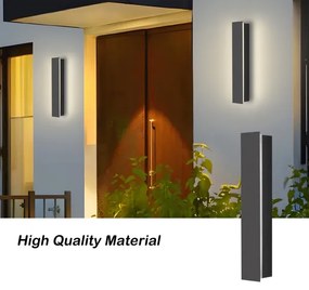 Brilagi - LED kültéri fali lámpatest LINEAR LED/8W/230V 3000K IP65 antracit