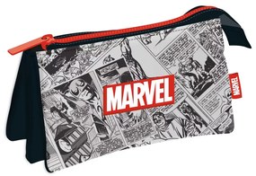 Marvel Comic 3 rekeszes tolltartó 21 cm