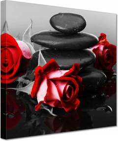 Vászonkép 20x20 Rózsák Neki Valentin napra