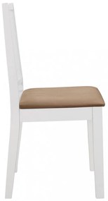 3-részes fehér MDF étkezőszett