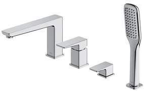 OMNIRES PM7432CR - Fürdőcsap 4-lyukas PARMA fényezett króm