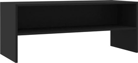 vidaXL fekete szerelt fa TV-szekrény 100 x 40 x 40 cm