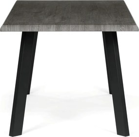 Jídelní stůl 160x90cm, mdf, šedý dub, HT-F4516 GREY
