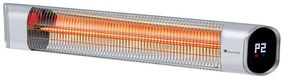 Blumfeldt Dark Wave, infravörös hősugárzó, 2000 W, aranyozott széncső, IP65, alumínium