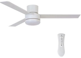 BAYSIDE 213036 - LED mennyezeti ventilátor LAGOON GX53/17W/230V fehér + DO