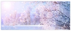Kép - Fagyos tél (120x50 cm)