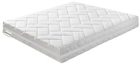 Kemény-közepes keménységű kétoldalas rugós matrac 140x200 cm Comfort Flow – BENAB