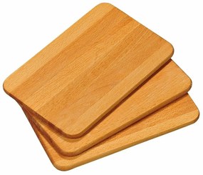 Kesper 85003 Vágódeszkakészlet bükk 3 db, 23 x 15x 1 cm