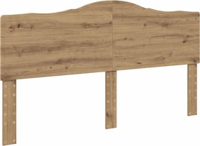 vidaXL Fejtámla Artisan tölgy 200 cm Faanyag