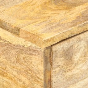 tömör mangófa tálalóasztal 115 x 35 x 76 cm