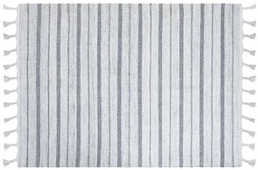 Törtfehér és szürke szőnyeg 160 x 230 cm BADEMLI Beliani