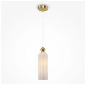 Maytoni MOD302PL-01W - Csillár zsinóron ANTIC 1xE14/40W/230V arany/fehér