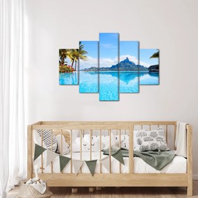 Kép - Pálmafák és strandok (150x105 cm)