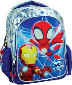 Pókember Spidey Glow hátizsák, táska 31 cm