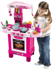 Baby Mix játékkonyha kis szakács rózsaszín