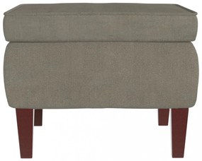 világosszürke bársonyszék falábakkal