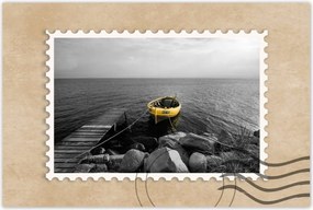 Poszterek 120x80 Halászcsónak a Balti-tengeren