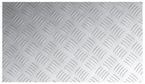 Alumínium Rácsos Lemezek 2 db Csúszásgátlós 70x40 cm