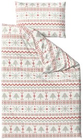 Pamut ágyneműhuzat NORDIC JOY fehér Ágyneműhuzat mérete: 70 x 90 cm | 140 x 200 cm