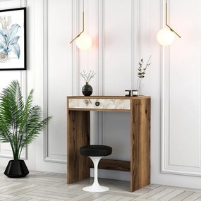 Lizbon - Walnut, White, Marble