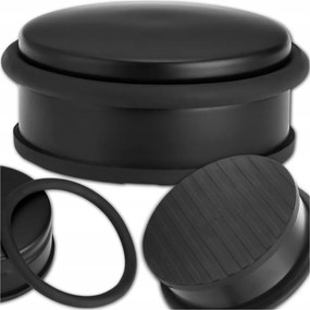 Ütköző Ütköző Ütköző Ajtóhoz Alacsony Nehéz Szabadon Álló Fekete Prémium