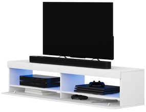 Tv szekrény/asztal Violett 100 (világítással) (fehér). 1098635