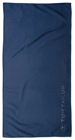 Tom Tailor Fitness Dark Navy törölköző, 70 x 140 cm