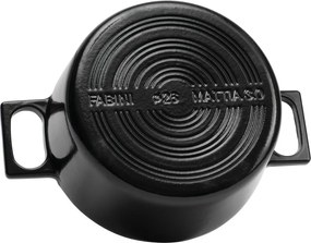 Indukciós tűzhelyhez alkalmas öntöttvas lábas fedővel 5,5 l Mattia 3.0 – FABINI