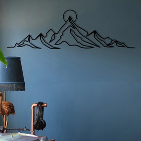 Fém fali dekoráció, Everest