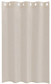 Függönyök függönyökkel 2 pcs Homokszín 140x175cm Poliészter