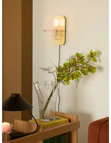 Üveg váza (magasság 30 cm) Ruffle – Hübsch