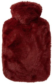 Piros mikroplüss melegvizes palack 1,8 l Classic – Hugo Frosch