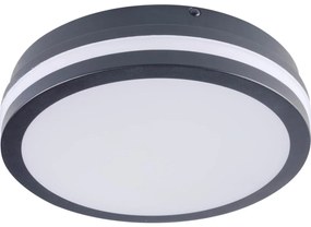 Kanlux Kanlux 38790 - LED Kültéri lámpa érzékelővel BENO 12/18W/230V 3000/3500/4000K IP65 antracit KX2564