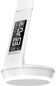 Retlux-LED Dimmelhető lámpa vezeték nélküli újratölthető Qi-vel és kijelzővel LED/6W/230V 3000/4000/6000K