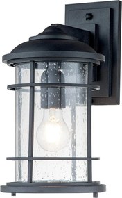 ELSTEAD FELIGHTHOUSE2MBLK LIGHTHOUSE Modern Kültéri Fali Lámpa Fekete E27 IP44