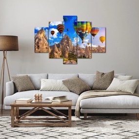 Kép - Hőlégballonok, Kappadókia, Törökország. (150x105 cm)