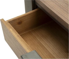 Barna jegenyefenyő dohányzóasztal 60x60 cm Toronto – Mauro Ferretti