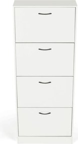 Cipőtároló MDF fehér ABO-G1018 WT