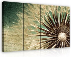 Vászonkép 120x80 Pitypang makró magok természet könnyed nyugalom alvás