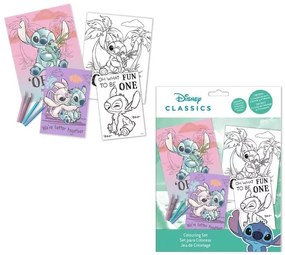 Disney Lilo és Stitch, A csillagkutya Cheeky színező szett