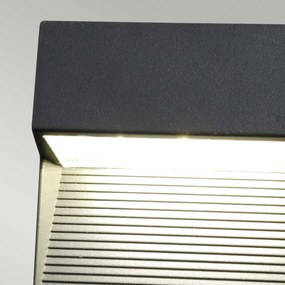 Elstead modern kültéri led lámpa freyr grafit elsfreyr-sq IP54