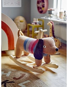 Natúr színű juta kerek szőnyeg ø 130 cm Dinne – Bloomingville Mini