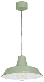 Luminex Csillár zsinóron CLASS 1xE27/15W/230V zöld LU4029