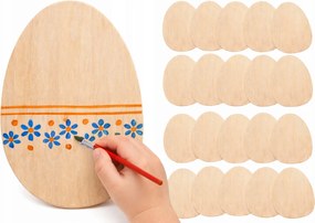 20x Tojás tojás Fa Húsvéti Díszek húsvéti tojás nád festés 10cm