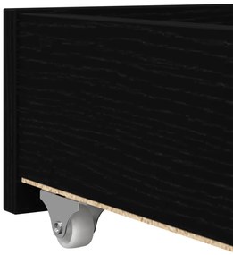 Napágy Fekete tölgy Szerelt fa 90 x 200 cm Tartós Napágy