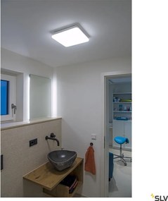 SLV SIMA 1005087 Süllyesztett mennyezeti lámpa 1x24W/LED 3000K 2200LM IP44