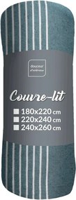 Kék ágytakaró 220x240 cm Adele – douceur d'intérieur