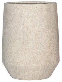 Pottery Pots Harith Magas virágcserép, drapp travertin, többféle méretben - Fazekas edények méret: L - ⌀ 55,5, h. 70 cm