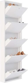 Locking 5 Piece Metal - White