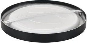 Rabalux 75076 - LED fürdőszobai mennyezeti lámpatest SHAUN PLUS 30W/230V átmérő 30 cm IP44 fekete